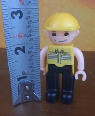 Top Bright Toddler Building Toys Replacement Construction Worker Toy Figure