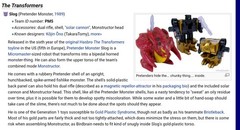 1989 Transformers G1 Monstructor Pretender Slog, Icepick & Birdbrain Mostly Comp