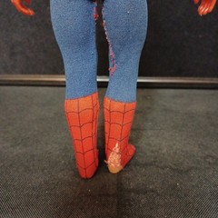 Vtg 1978 Mego Web Shooting Spider-Man Action Figure 12″ Red Torso RARE HTF