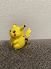 Vintage Nintendo Pokemon – Chunky Pikachu – 1 1/2″ pencil topper from 1999