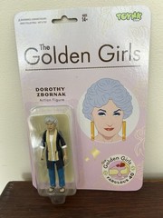 The Golden Girls Dorothy Zbornak 3.75-Inch Retro Action Figure TV Collectible