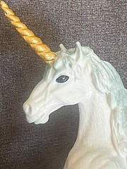 6″ LAST UNICORN figure lot set action RED BULL toy horse pony doll pegasus