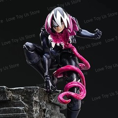 Revoltech Gwenom Spider-Man Venom Gwen Stacy Action Figure Anime Model Toy