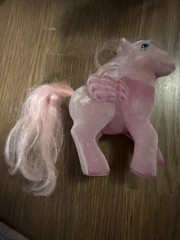 Lot Of 6 Vintage 1980s My Little Pony Toys, G1 Unicorns Pegasus