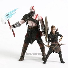 Neca God of War Kratos Atreus Ultimate Action Figure 2 Pack Collection Official