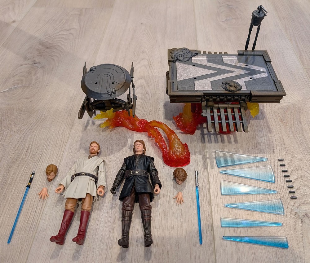 Star Wars Black Series SDCC Anakin Skywalker & Obi-Wan Kenobi