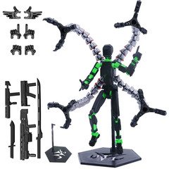13cm Multi Joint Robot Action Figure 3D Printed Movable Model Toy Gift