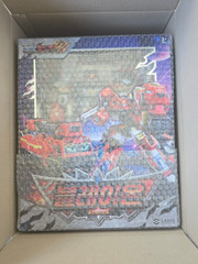 Metal Cardbot W Season 3 BLAION Fire Truck Transforming Robot Toy SAMG Fast Ship