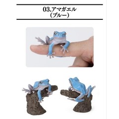 Bandai Japan Living Creatures Encyclopedia Repti Tree Frog Complete Frog Gacha