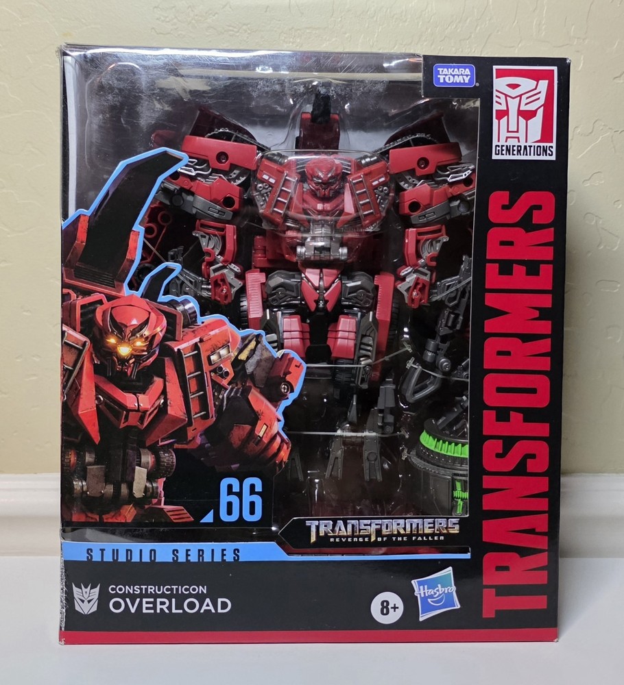Hasbro Transformers Studio Series 66 Overload Decepticon Action Figure