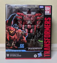 Hasbro Transformers Studio Series 66 Overload Decepticon Action Figure