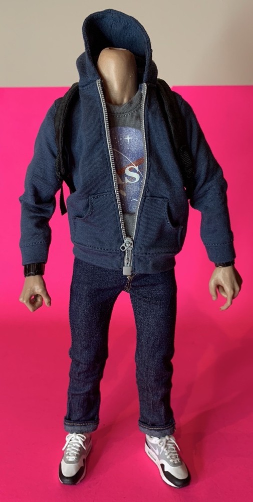 1/6 Scale Peter Parker Casual NASA figure Spider-Man (No Head Sculpt)
