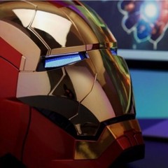 Iron Man Gold MK5 Helmet Electronic Voice Activated Open&Close Mask Autoking New