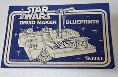 Kenner Star Wars Droid Factory with incomplete Droid parts and manual