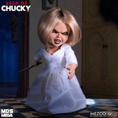 Tiffany Seed of Chucky Talking 15″ Mega Scale Doll Mezco Horror Ship From US