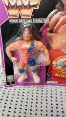 WWF Scott Steiner Hasbro Wrestling Figure Purple Card 1993 New On Card