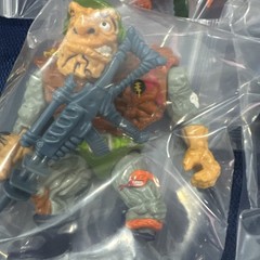 Vtg Teenage Mutant Ninja Turtles Figures TMNT Lot X8 80s 90s Almost Complete