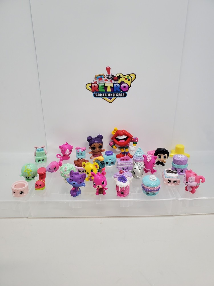 Lot of 29 Hatchimals, Shopkins & Other Mini Colleggtibles Figures Toys (Lot #4)