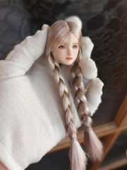 1:6 Braid beauty Women Head Sculpt Fit 12” Female PH UD LD Action Figure Doll