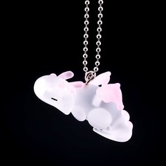 Qualia Clear Baby Dragon Keychain Figure Japan Blind Box 1 Random Gashapon Toy