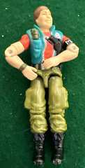 Gi Joe Solder Action Figure 1980s figure set Of 3 Hong Kong Army Warrior