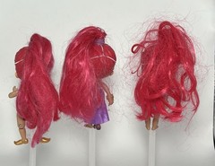 Shimmer And Shine Mattel Shimmer Genie Dolls Pink Hair Lot of 3