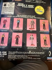 Star Trek Collector Series Captain James T Kirk Action Figure Playmates 1995 NIB