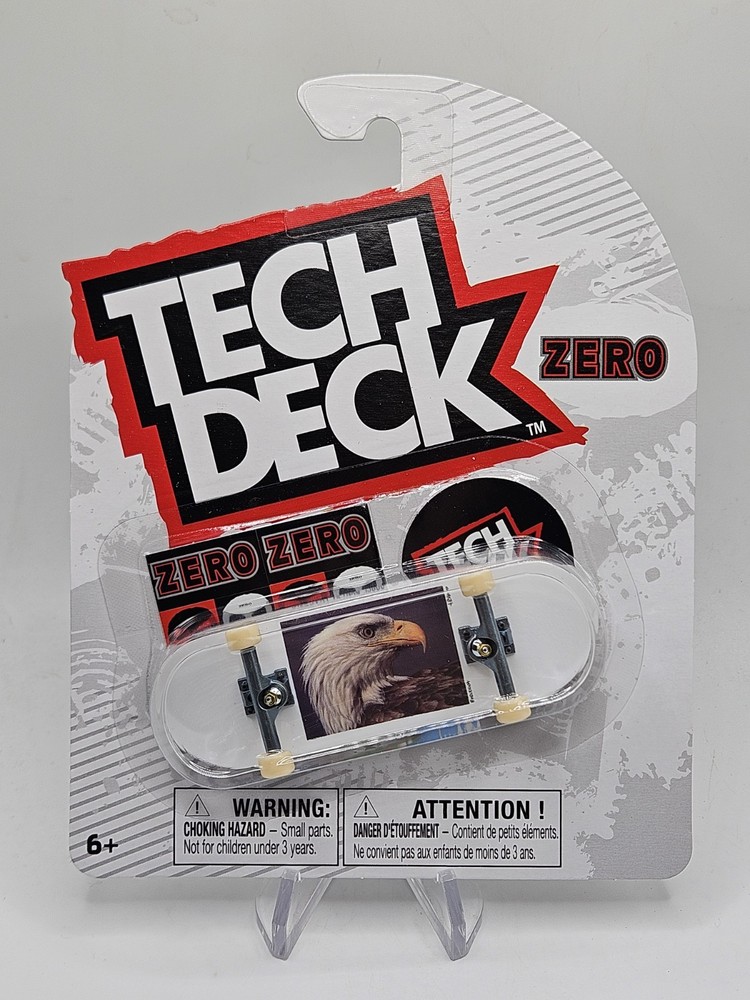 New Tech Deck Zero Skateboards Burleigh Hess Series Bald Eagle Fingerboard