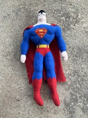 SUPER MAN PLUSH TOY DC COMICS CHARACTER TOY 62CM 2008