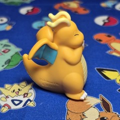 Pokemon Dragonite Laughing Figure Finger Puppet B 2020 Nintendo Bandai Japan USA