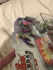 Bakugan New In Box 6 Darkus Apexeon BakuBolt Lights up Super Assault Rare