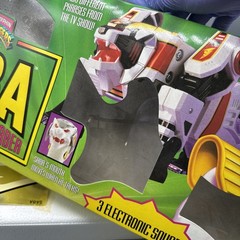 Bandai Mighty Morphin Power Rangers 1994 SABA “The Talking Tiger Saber” in box