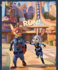 TOP TOY Zootopia Collection Judy & Nick Figures Model Kit Brand New