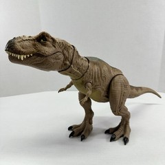 Mattel Jurassic World GJT60 Epic Roarin T-Rex Dinosaur Action Figure 22” (READ)