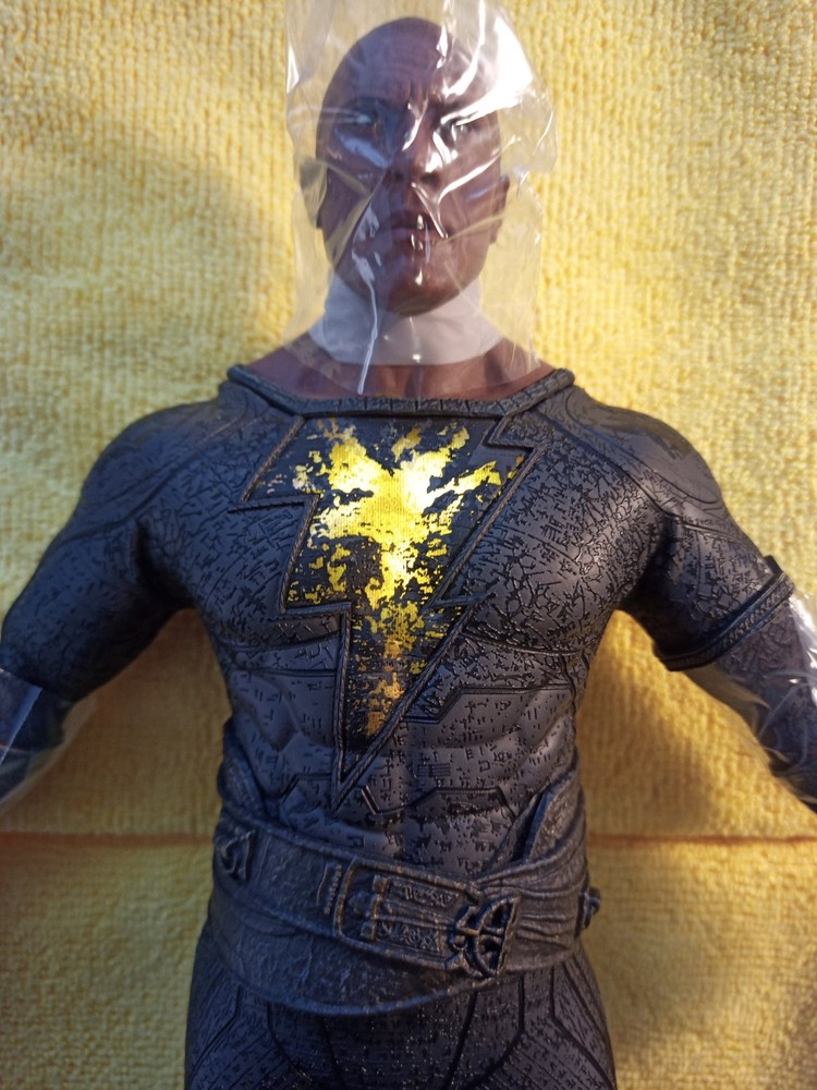 1/1 NEW Hot Toys Black Adam W/ SEAMLESS USB LIGHT KIT THAT PROTECTS SUIT DX29