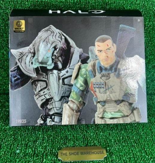 Jazwares Halo Vault Sgt Forge & Arbiter Ripa Moramee Action Figure 2-Pack NEW