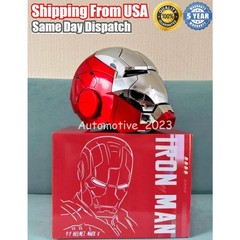 Autoking Iron Man Helmet MK5 1/1 Voice-controlled Mask Children’s Day Gift Prop