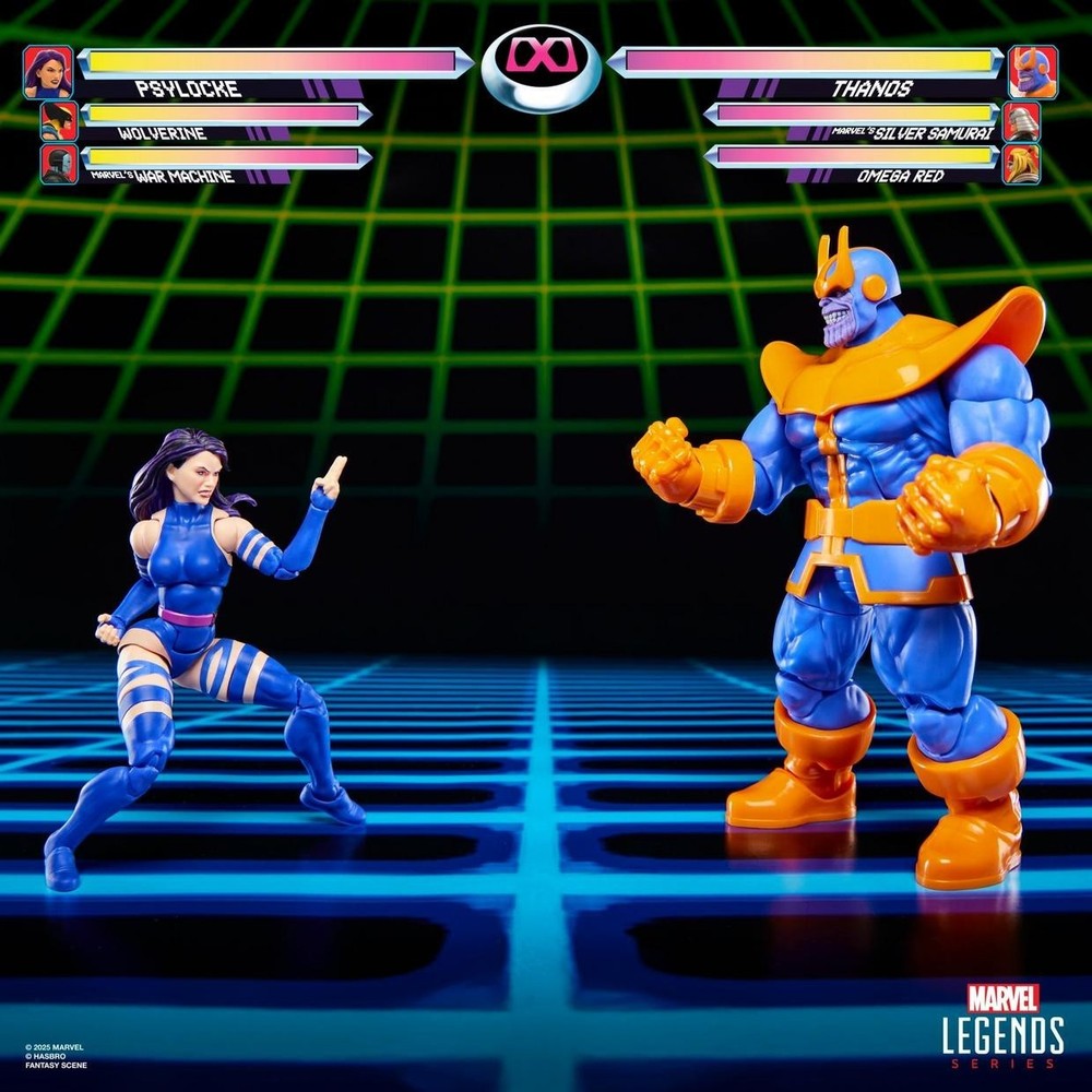 Marvel Legends Series Gamerverse Psylocke vs. Thanos Target Exclusive