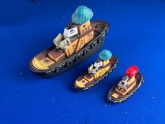ERTL EMILY and THEODORE / TUGBOAT SERIES / FREE SHIPPING
