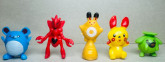 100 Randomly Assorted Pokemon Figures 1 Inch Figurines Pokemon Go Characters