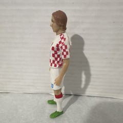 Luka Modric Croatia #10 Soccer Action Figure 4 in Plastic White Red Green