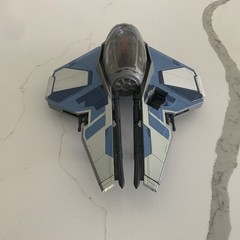 Aalya Secura’s Jedi Starfighter 2007 STAR WARS 30th Anniversary Incomplete