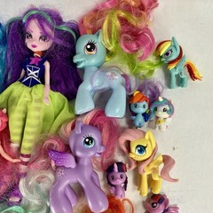 Mixed Lot of My Little Pony MLP Mixed Figures Various Sizes & Types
