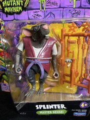 Teenage Mutant Ninja Turtles Mutant Mayhem TMNT 4” Sensei Splinter Action Figure