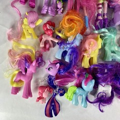 Mixed Lot of My Little Pony MLP Mixed Figures Various Sizes & Types