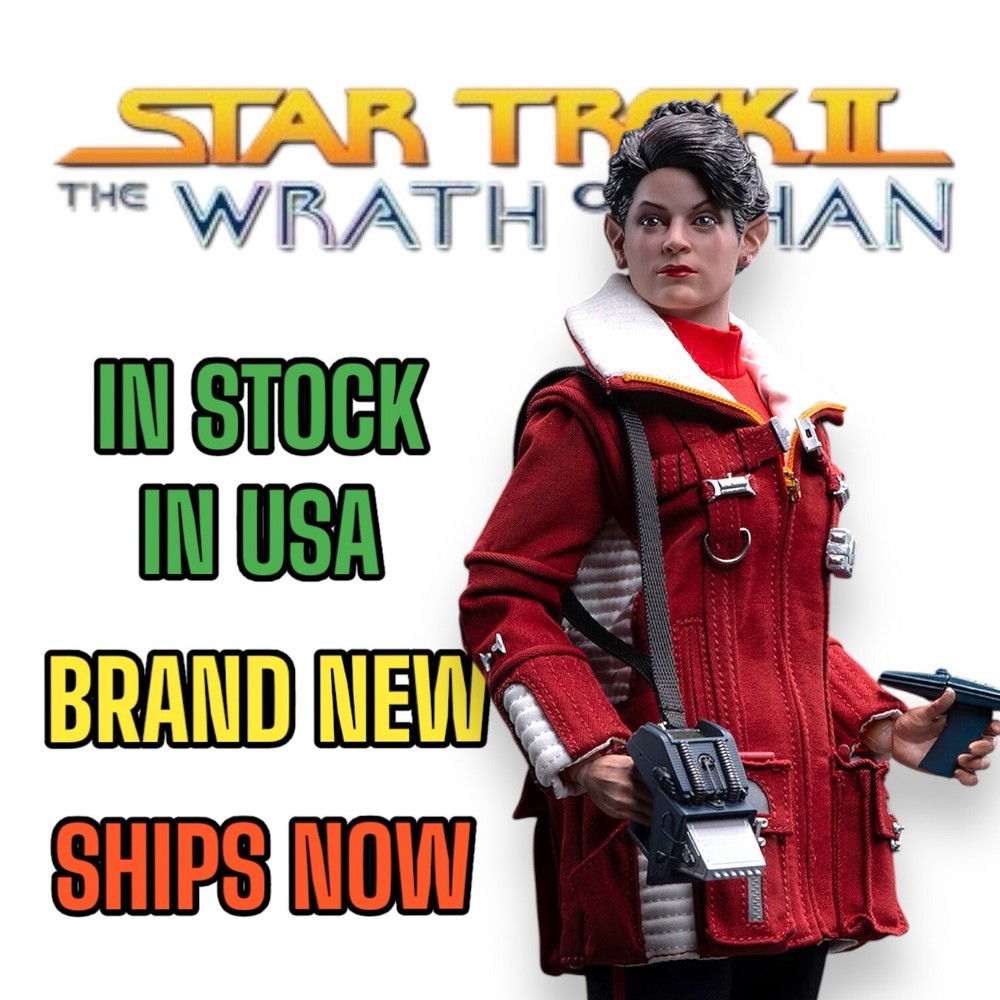 EXO-6 Lt. Saavik Star Trek The Wrath of Khan 1/6 Figure Regula One NEW SEALED