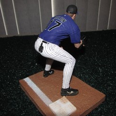 McFarlane 2004 Todd Helton Colorado Rookies series 9 rookie piece (open/loose)