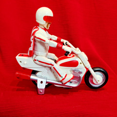 RARE 💥 Toy Story 4 Disney Pixar Duke Caboom Figure MISSING Remote Control AS IS