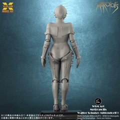 X-PLUS Silver Screen Metropolis Maschinenmensch Maria 1:8 Model Kit#200138 NEW