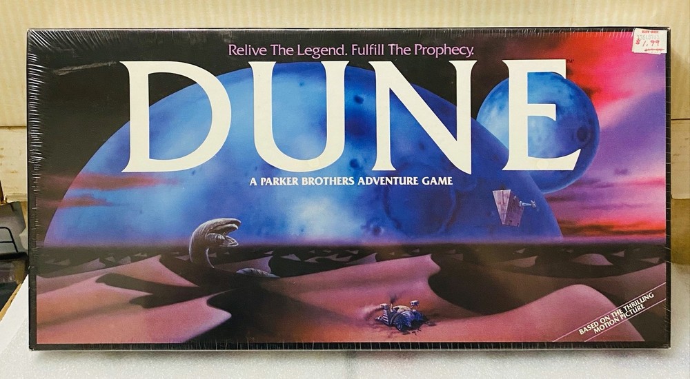 Vintage 1984 Dune Board Game Parker Brothers factory sealed